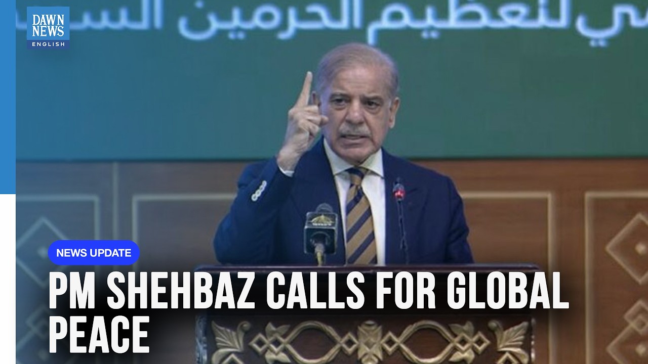Pakistan Seeks Peace and Stability Across the World, Says PM Shehbaz | Dawn News English