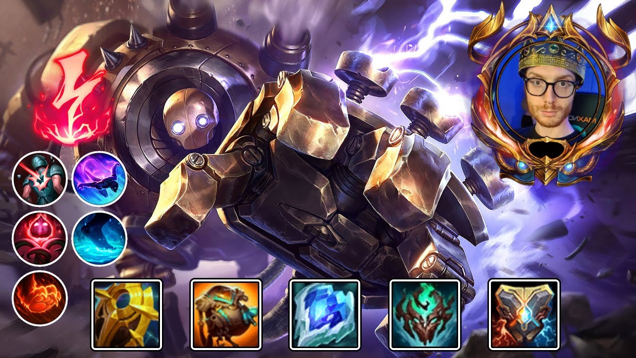 Paoloidolo Blitzcrank MONTAGE - God Blitzcrank plays l LOL SPACE