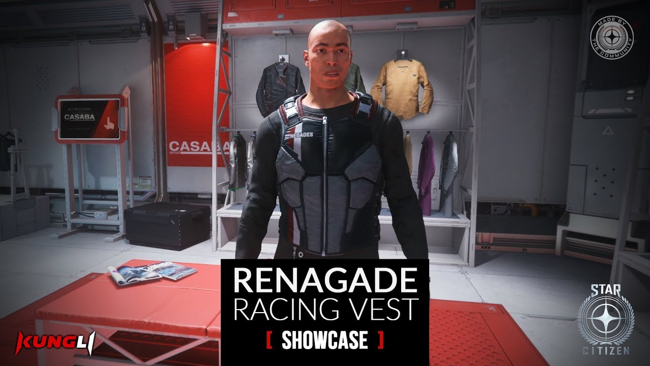 Renegade Racing Vest Showcase | Star Citizen