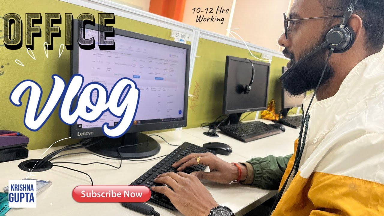 Life of a call center job | Call center job in Delhi | Krishna Gupta Vlogs 5