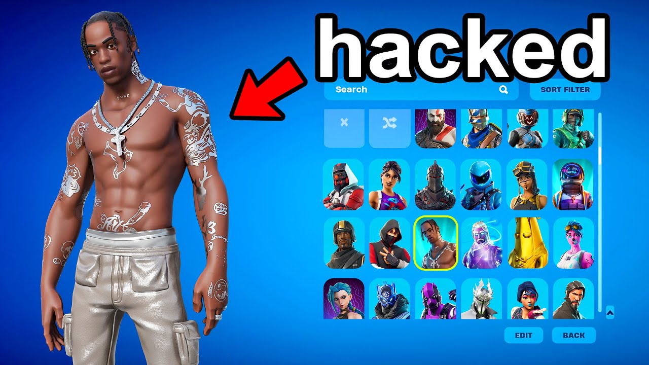 Logging Into My Biggest Haters Fortnite Account!