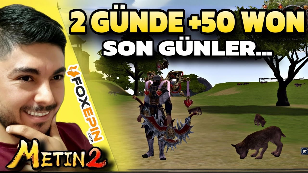 2 Günde 50 Won Kastım | Para Kasma Sanatı | Metin2 TR ONYX#7 #metin2 #metin2tr #metin2ruby #onyx