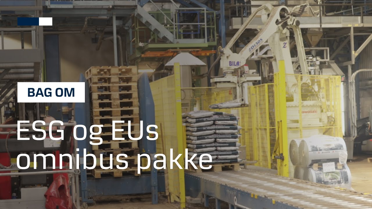 BAG OM: ESG og EU's omnibuspakke