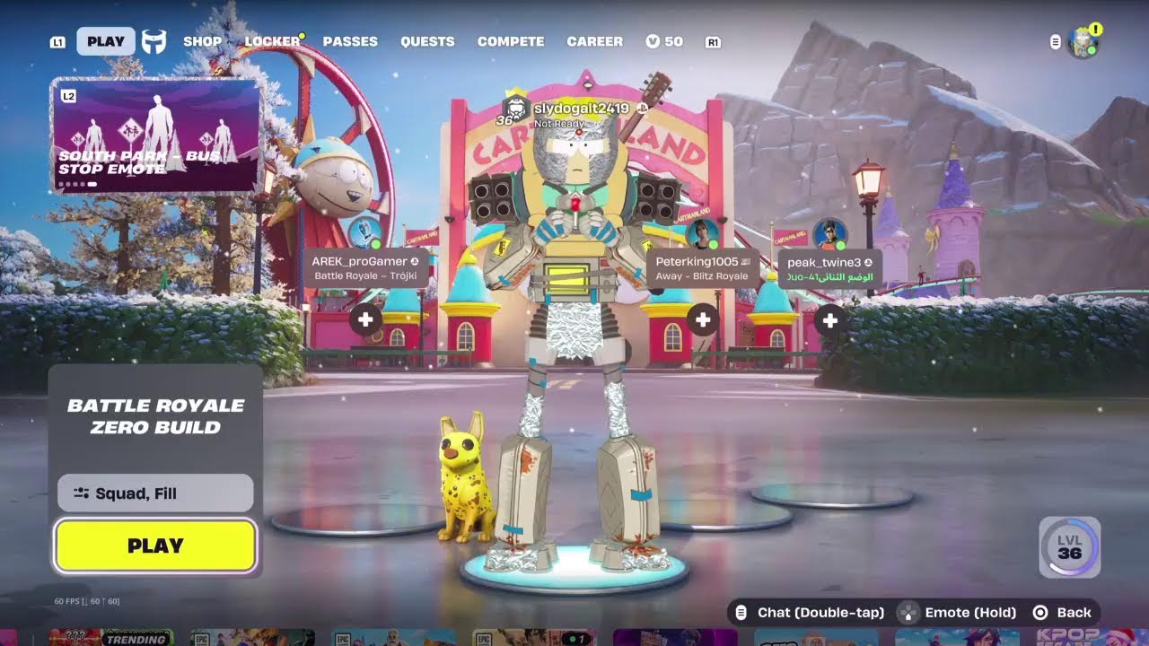 Fortnite south park update