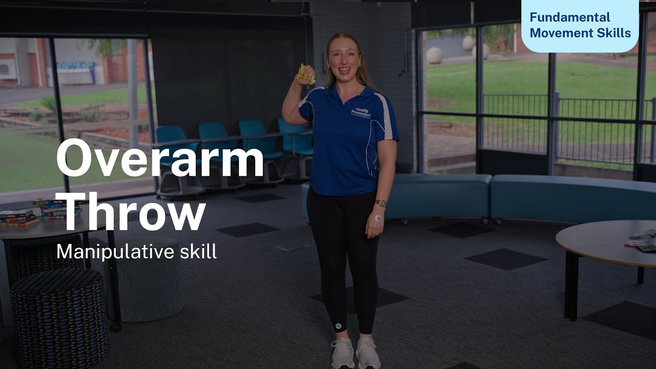 Manipulative Skill: Overarm Throwing | FMS break down