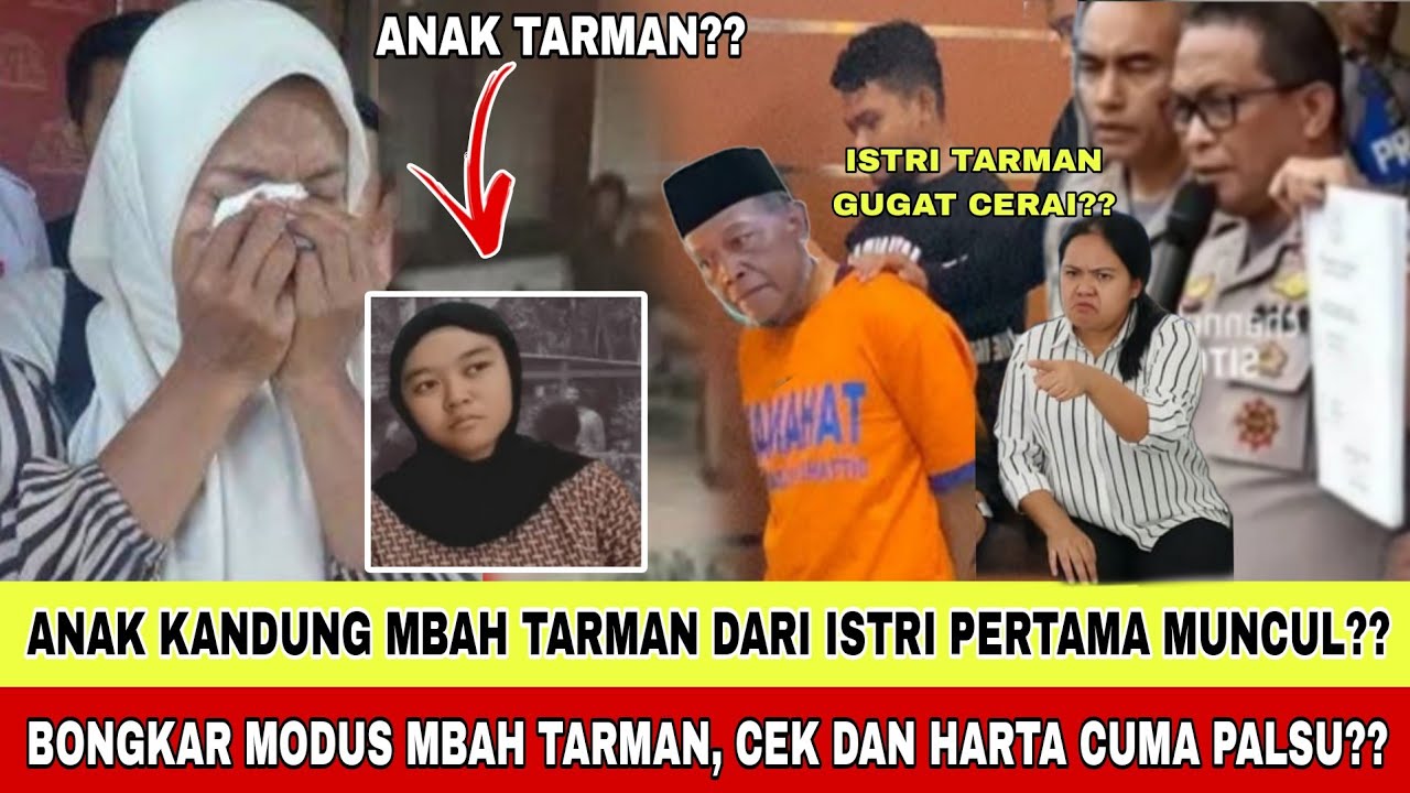 PUTRI SULUNG MBAH TARMAN  MUNCUL, BONGKAR SEMUA MODUS MBAH TARMAN,CEK 3 M DAN SEMUA HARTA PALSU?
