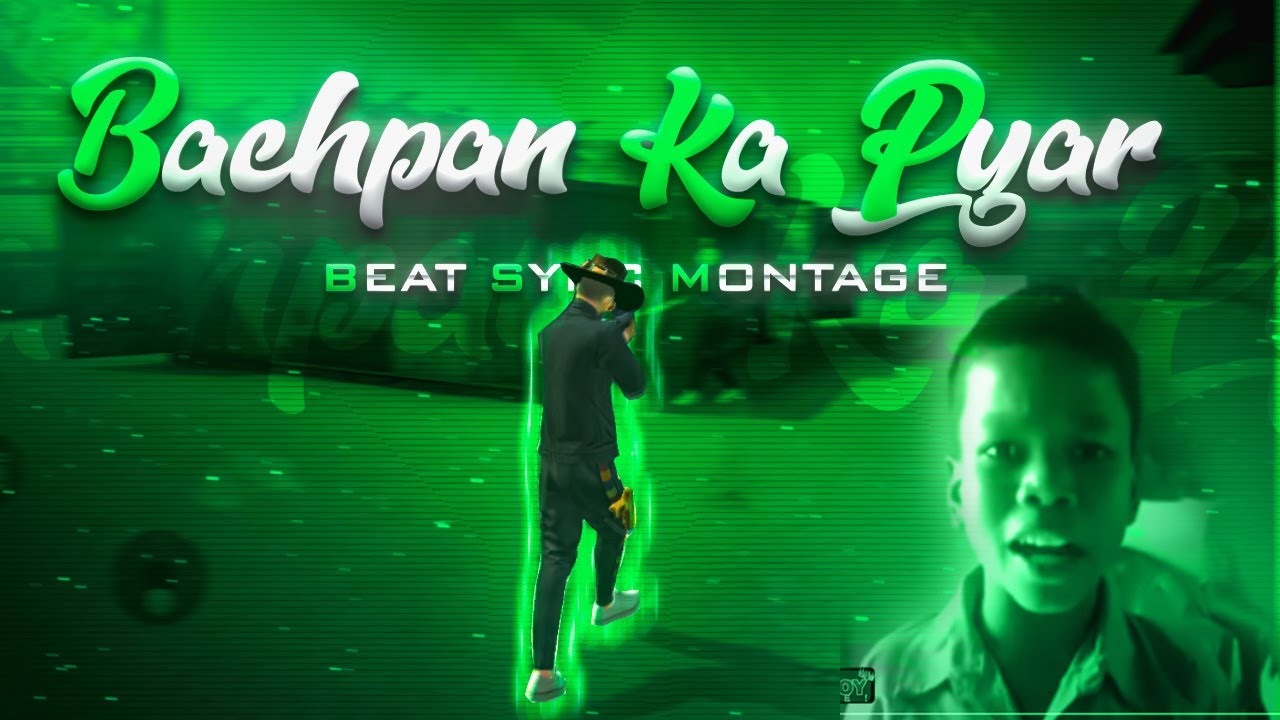 Bachpan Ka Pyaar | Free Fire Best Edited Beat Sync Montage By Kaushik