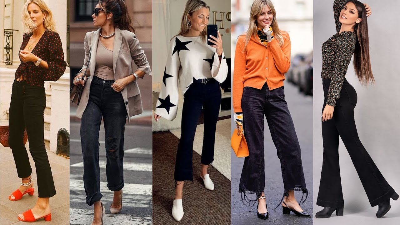 JEANS NEGROS ELEGANTES en tus OUTFITS 💋