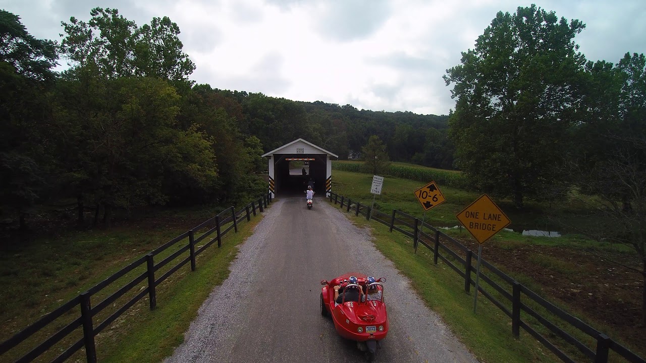 Cruise Around Lancaster County, PA (View of Guided Tour from Drone)
