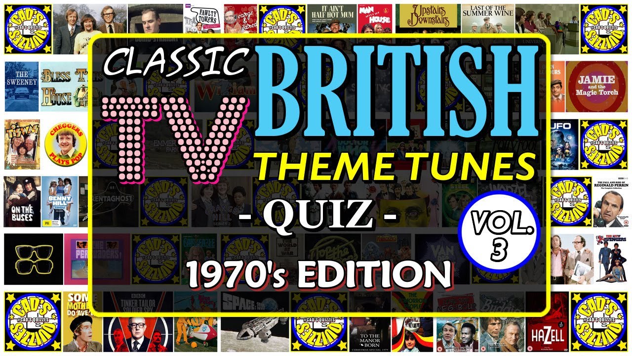 Classic British TV 📺 THEME QUIZ Vol. #3 (1970's Edition) - Name the TV Theme Tune - Difficulty: HARD