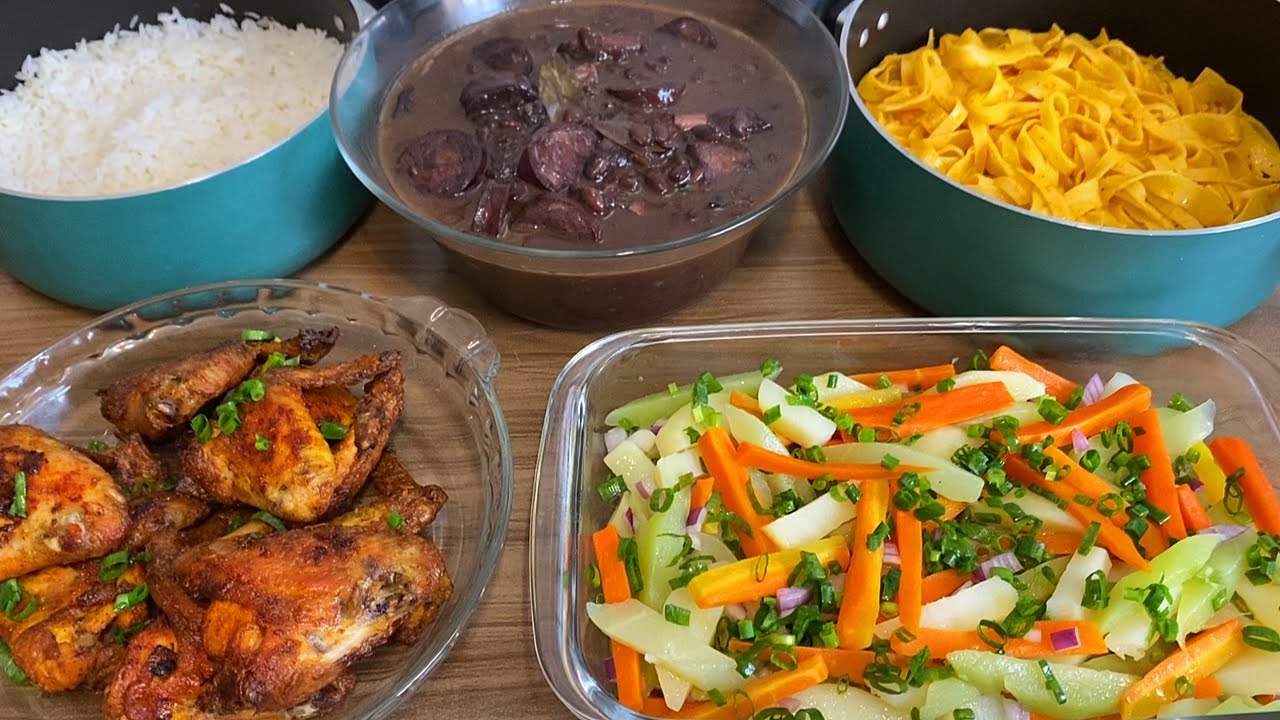 MEU ALMOÇO DA SEMANA DELICIOSO E PRÁTICO