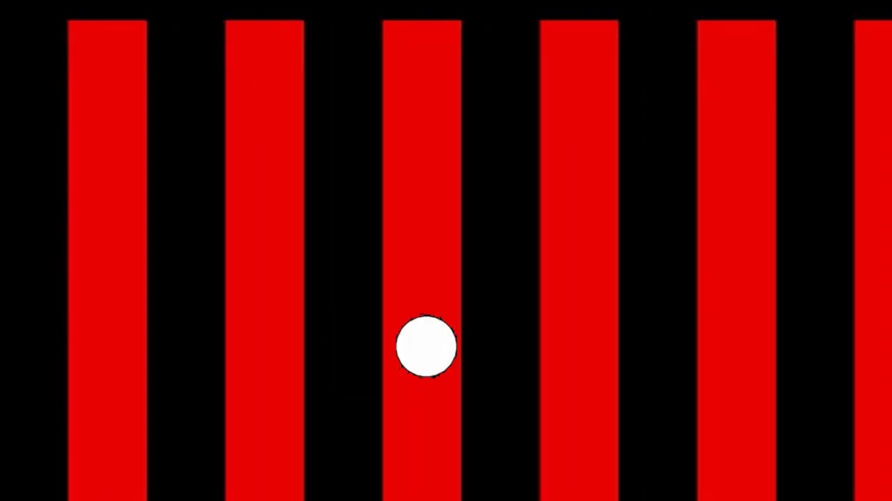 Optokinetic Rehab | Smooth Pursuit | Horizontal Distortion | Red & Black Stripe |