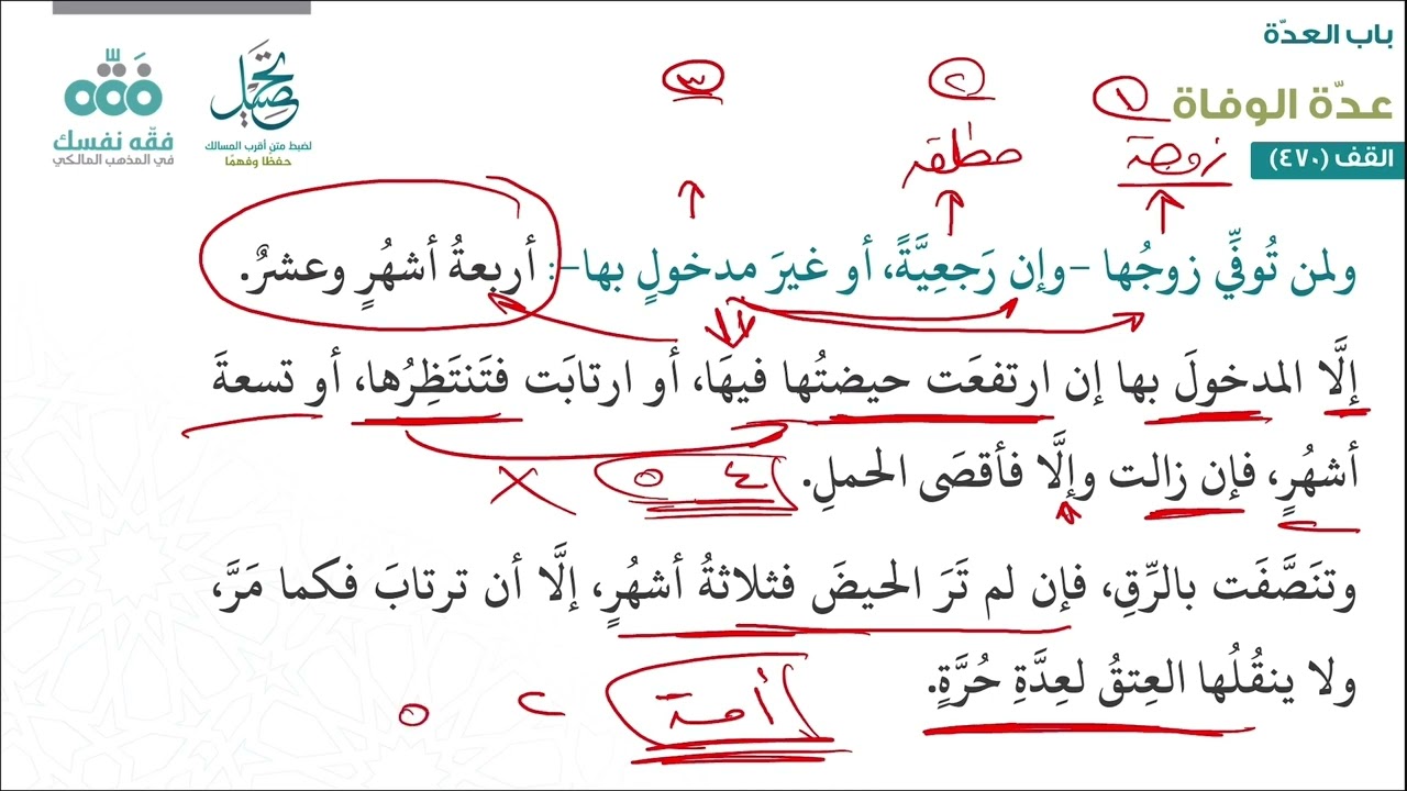 الدرس (197): باب العدة، الجزء (2) | أقرب المسالك لمذهب الإمام مالك | نايف آل الشيخ مبارك