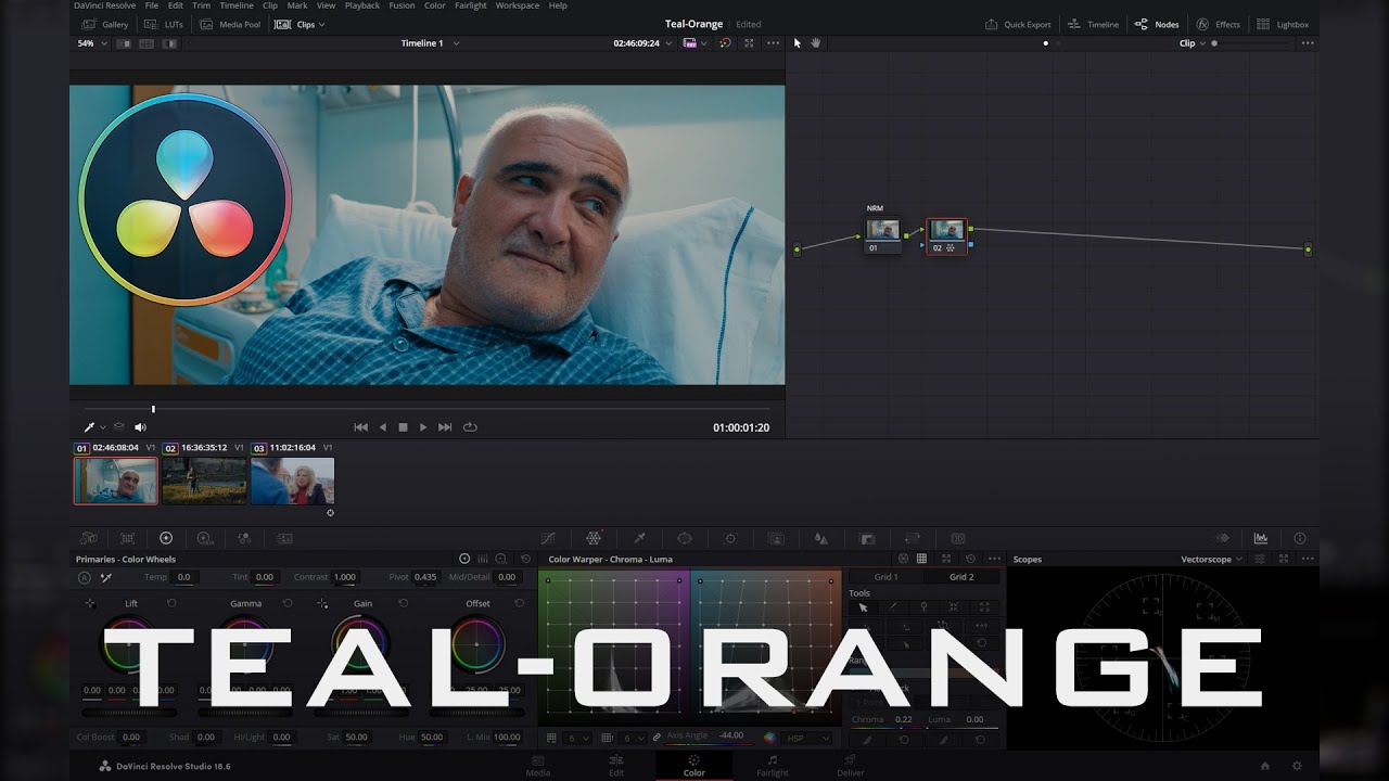 DaVinci Resolve 18 - Teal Orange 101