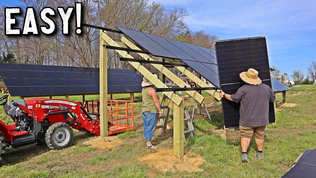 Buying this Kit was the BEST CHOICE for Our HUGE Solar Arrays