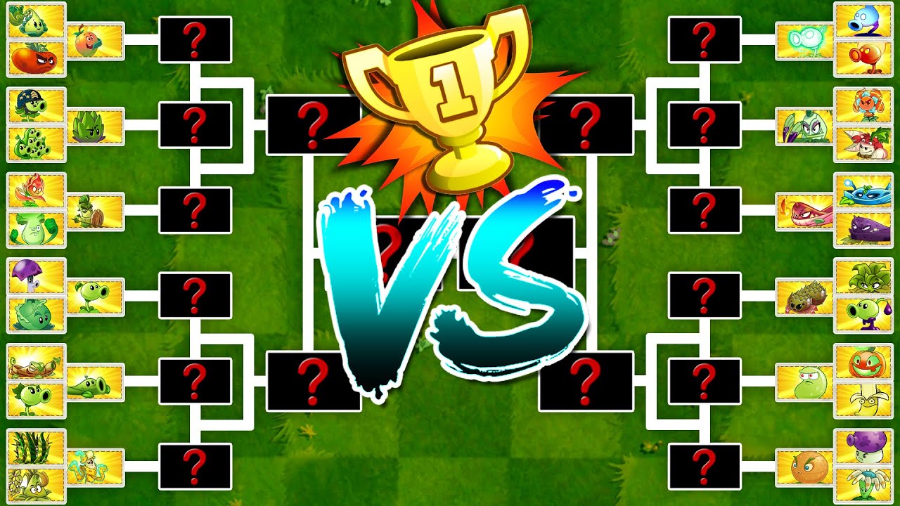 PVZ 2 BIG Tournament - Who Will Win? - Plant vs Plant Challenge