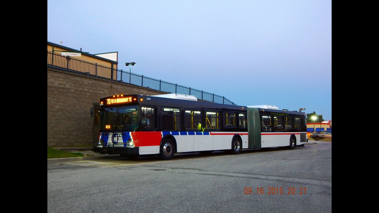 STL MetroBus: 2004 New Flyer D60LF - Articulated (Diesel) #2214 ~ w/ Cummins ISL9