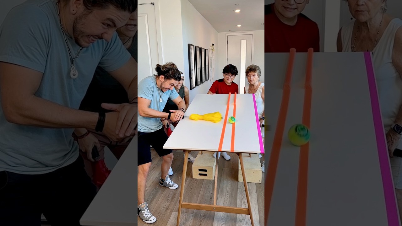 Funny Umbrella Challenge with the Fam