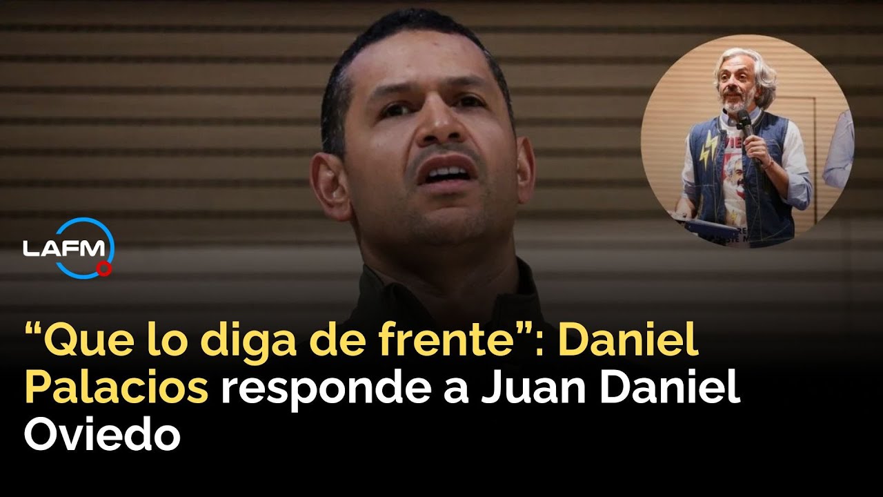 Daniel Palacios reta a Juan Daniel Oviedo tras quedar fuera de la Gran Consulta por Colombia