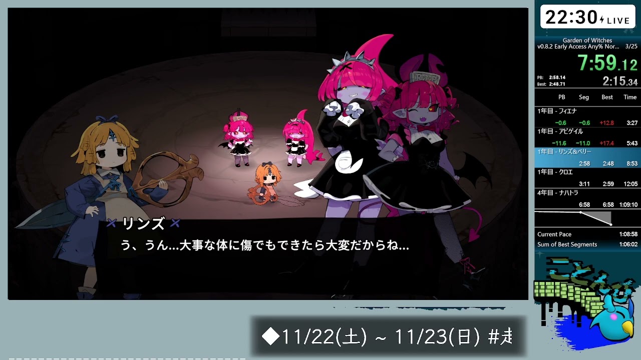 魔女の庭 v0.8.2 Early Access Any% Normal RTA 1:08:15