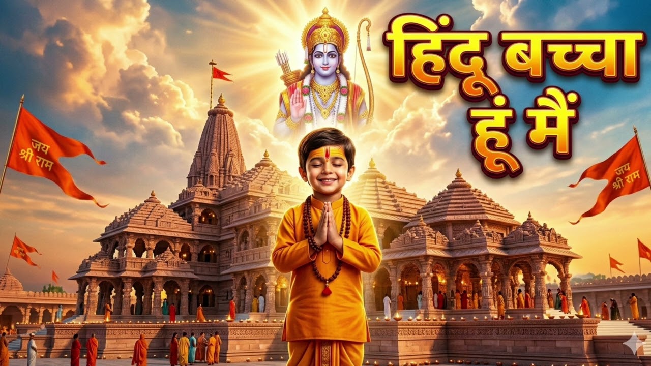 हिंदू बच्चा हूं मैं | जय श्री राम भजन | Powerful Ram Bhajan 2026 | Hindu Bhakti Song #ram 