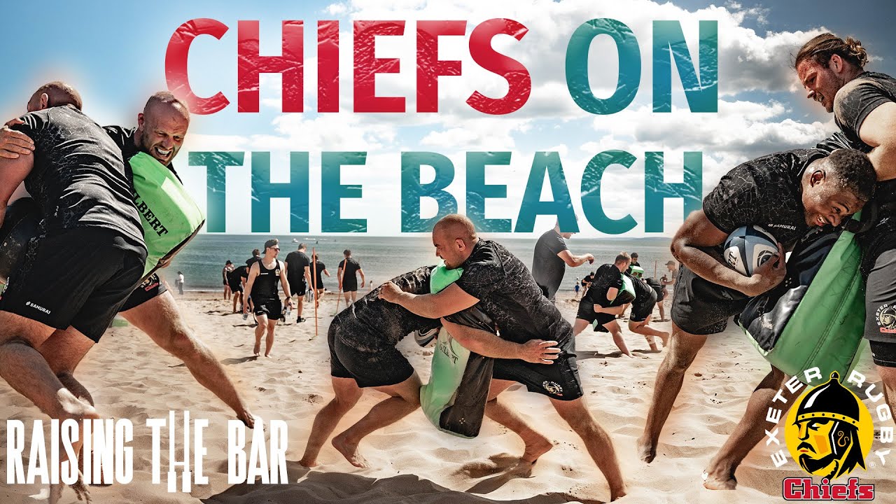 RAISING THE BAR | EPISODE 3 | Slade Rehab Update | Chiefs take on the beach training.