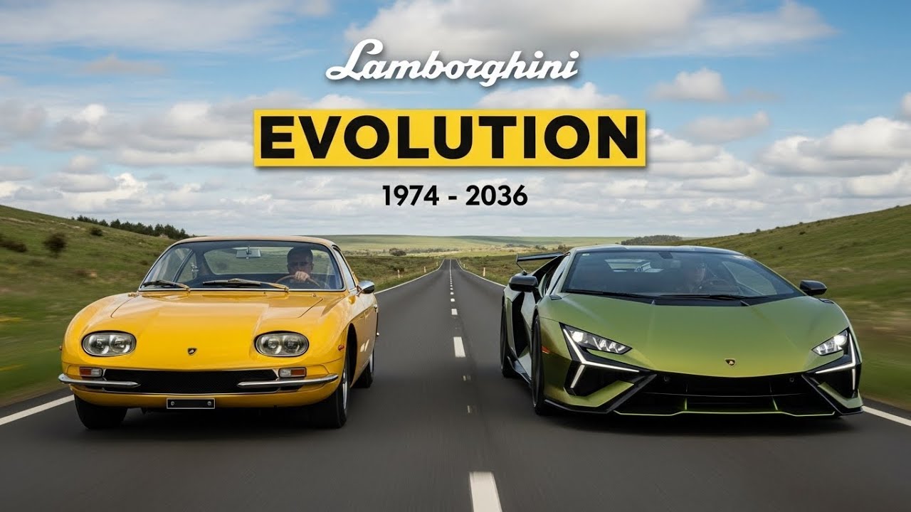 1974 vs 2024: Lamborghini’s Most INSANE Evolution Ever!