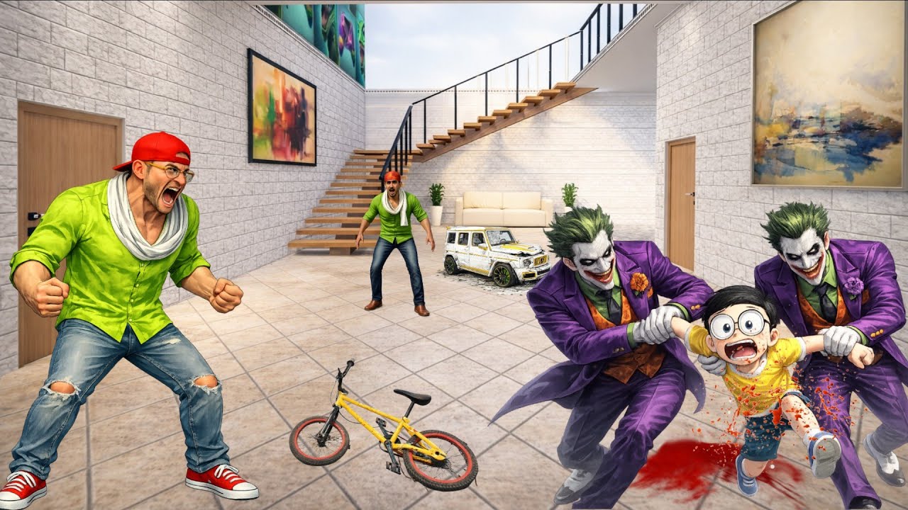 😱Jack kya bacha payega nobita ko🤯 INDIAN THEFT AUTO SIMULATOR@jzgamingstudio 😳
