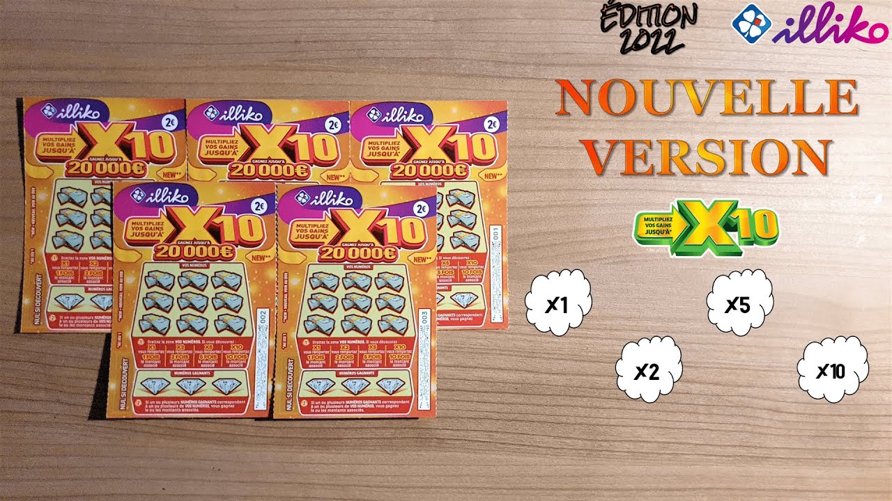 Grattage du ticket 