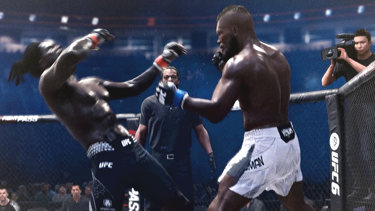 EA Sports UFC 6 Карьера &mdash; Moses Cuh 6'6