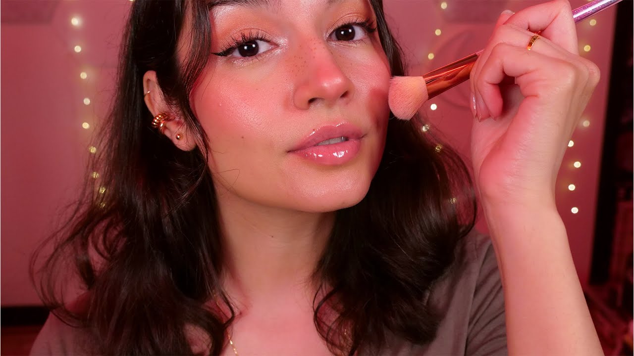 ASMR Full Face Of Dollar Tree Makeup | Tapping & Whispering