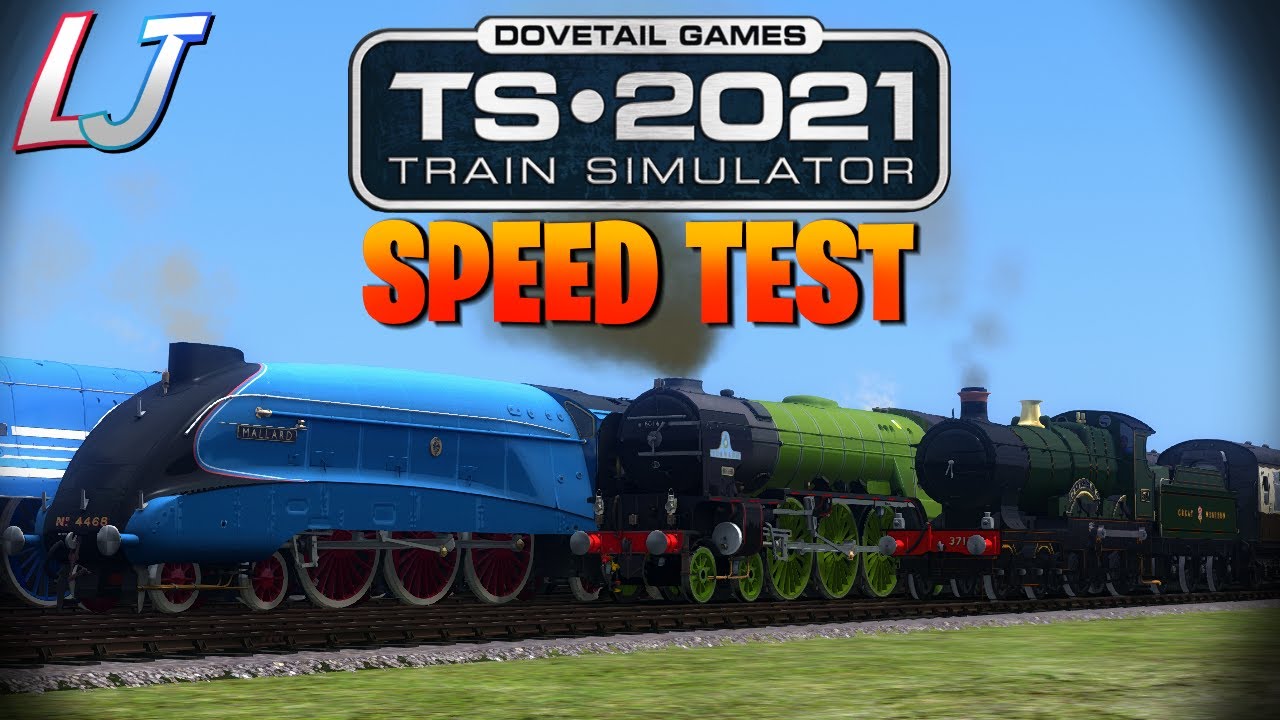 Train Simulator 2021 — Тест скорости №1