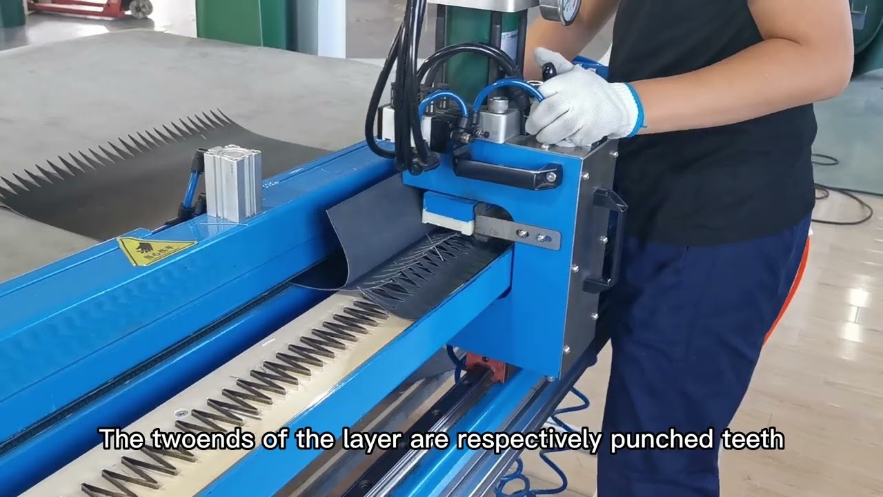 PVC ,PU conveyor  belt production process