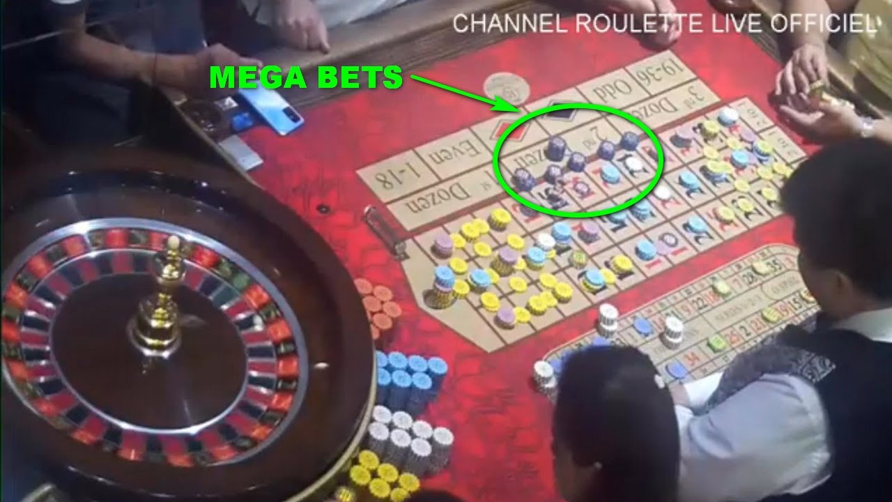 WATCH MEGA BETS IN TABLE ROULETTE LAS VEGAS OF 06/03/2024