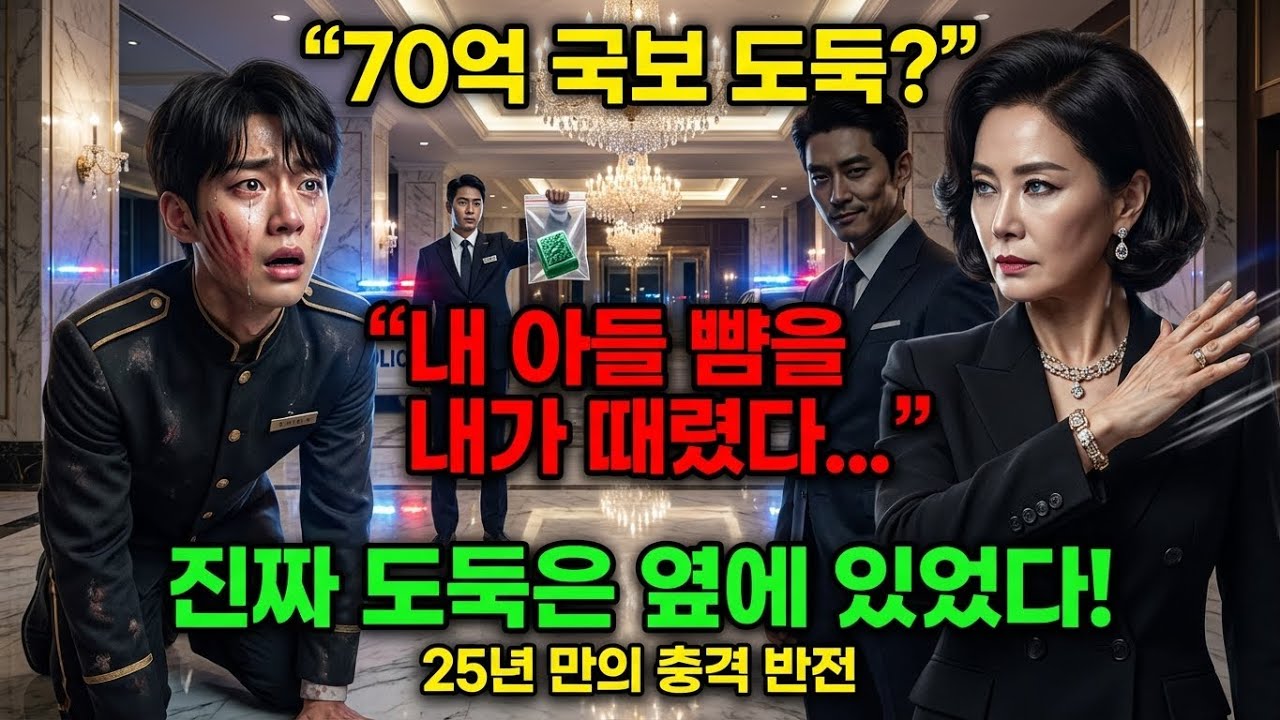 70억 국보를 훔쳤다며 가난한 벨보이 아들의 뺨을 때린 냉혈한 재벌 엄마, 25년 만에 찾은 핏줄인 걸 알게 된 후 그녀가 치른 끔찍한 죄의 대가와 눈물의 마지막