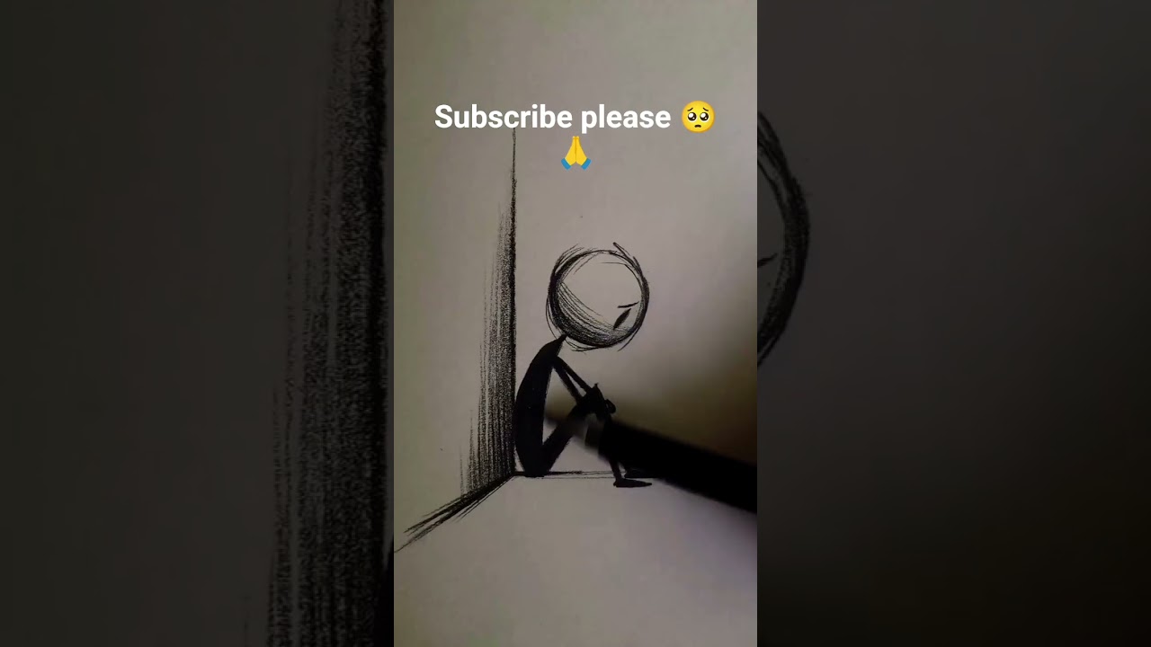 &ldquo;sad moments 😢💔 emotional art that touches the soul 😞 #drawing #trending #art #anime #subscribe