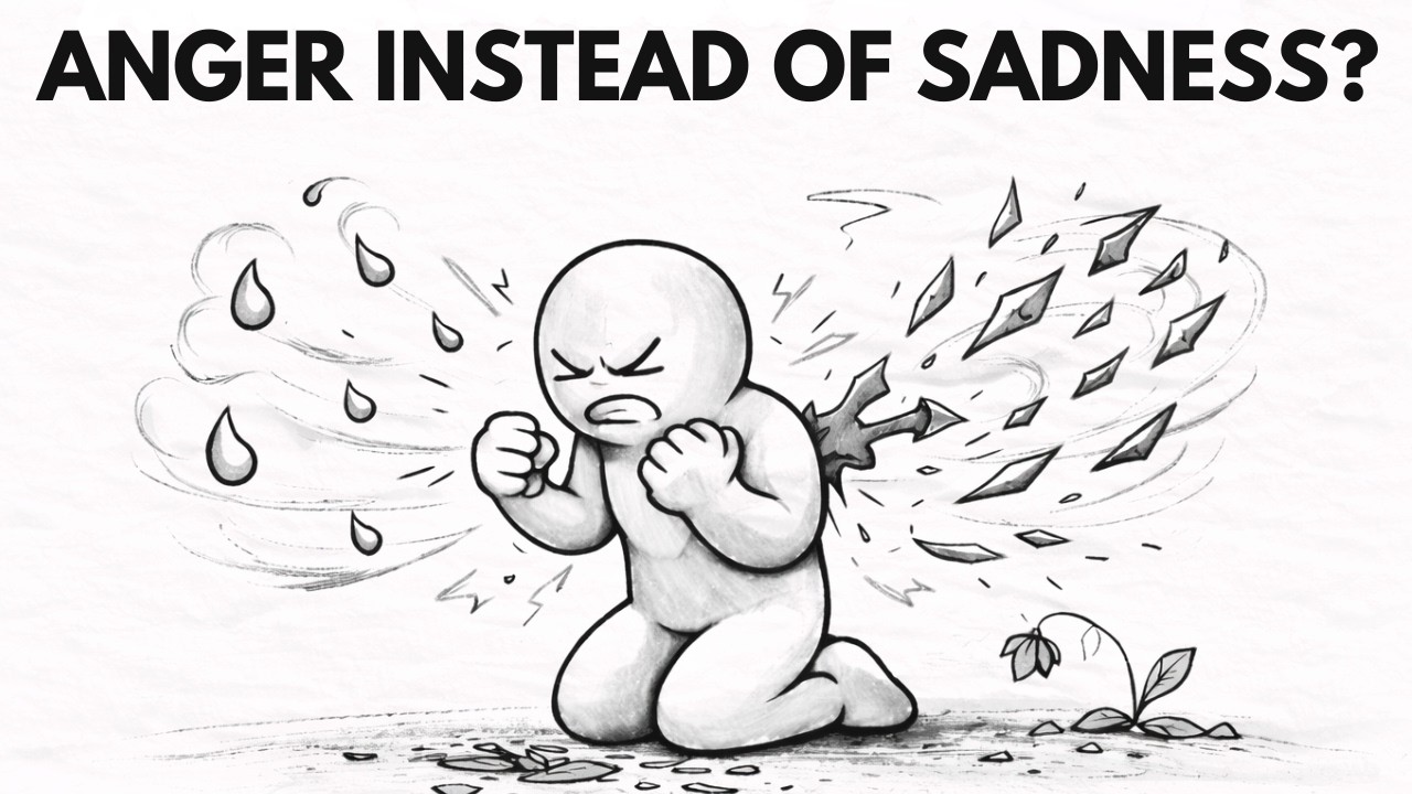 Why Men Get Angry Instead of Sad (The Emotional Redirect)