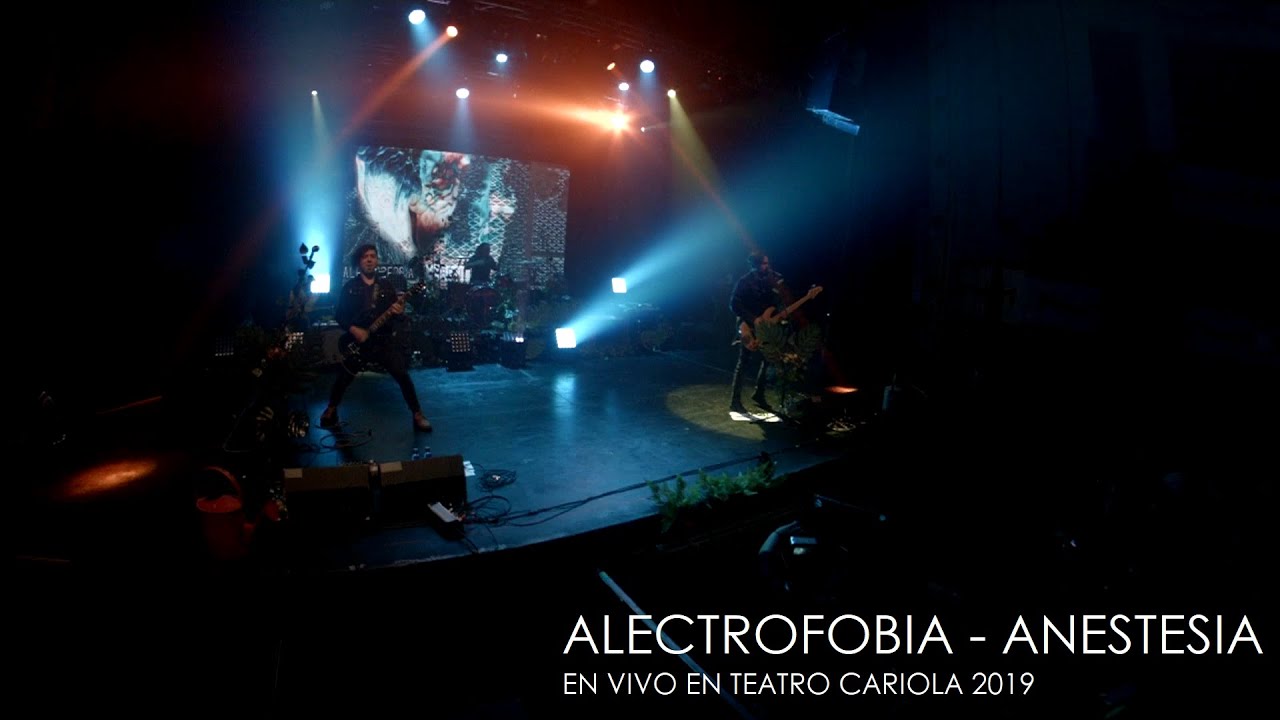 Alectrofobia - Anestesia (En vivo en Teatro Cariola)