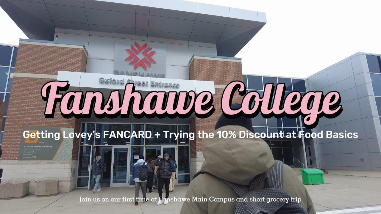 Getting Lovey's FANCard at Fanshawe College ++