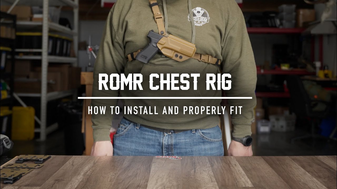 How to Properly Fit Your Chest Rig Holster