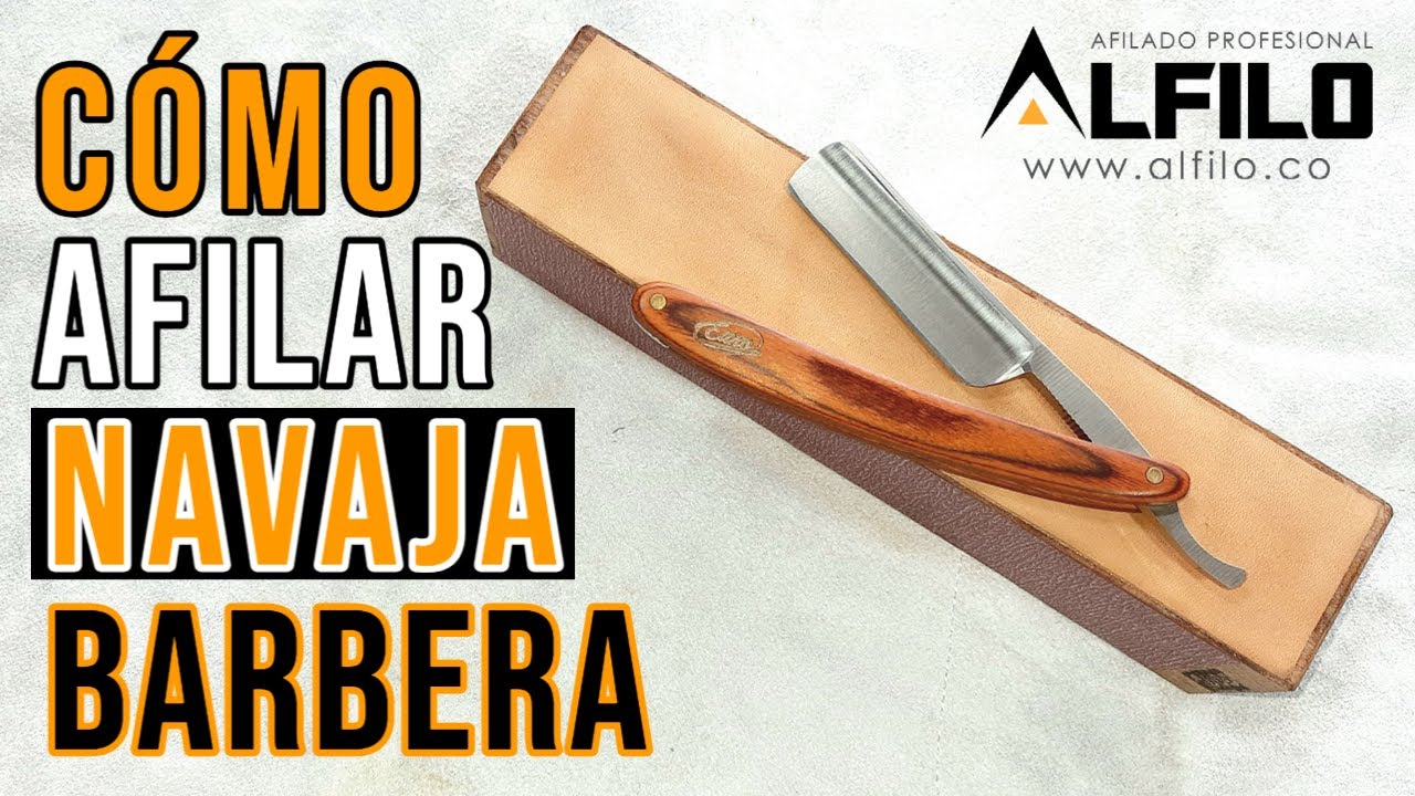 🪒 Cómo afilar una navaja barbera 💯% eficaz🩸