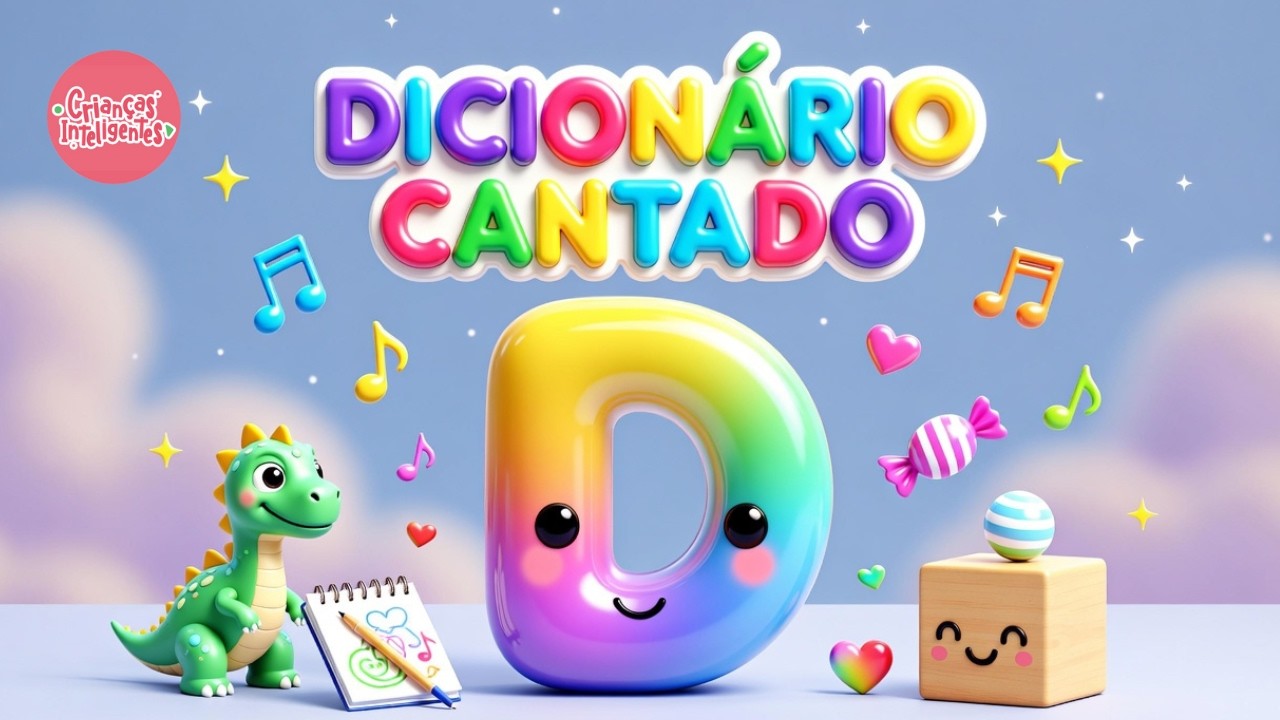 A LETRA D DESCOBRE O MUNDO - CRIANÇAS INTELIGENTES - PALAVRINHAS PARA OS PEQUENOS #palavrinhas