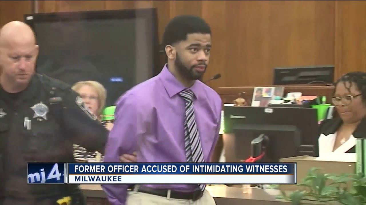 Ex-police officer involved in Sherman Park case accused of witness intimidation