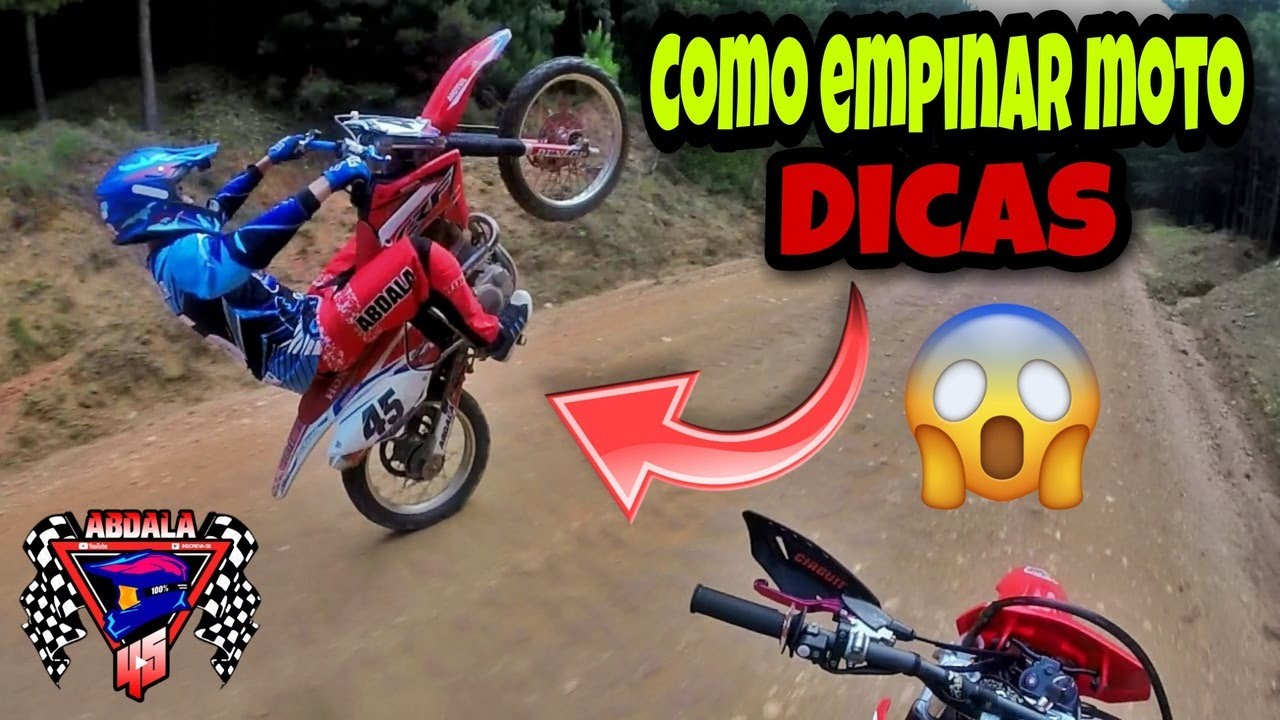 COMO EMPINAR MOTO | DICAS CRF 230