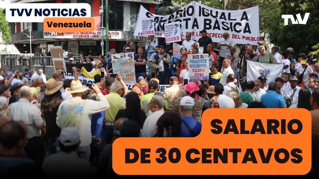Trabajadores y estudiantes dan ultimátum por salario en Venezuela | TVV Noticias