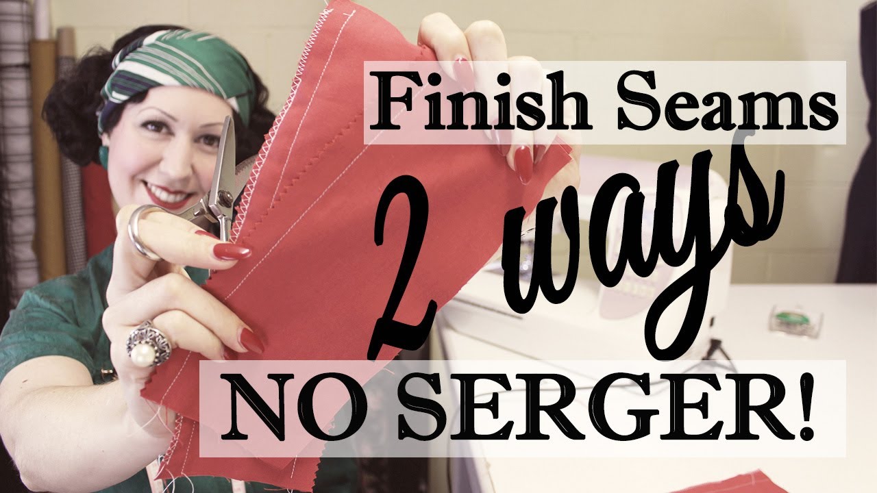 Как обрабатывать швы без оверлока — мастер-класс по зигзагообразной строчке и фестончатым ножница...