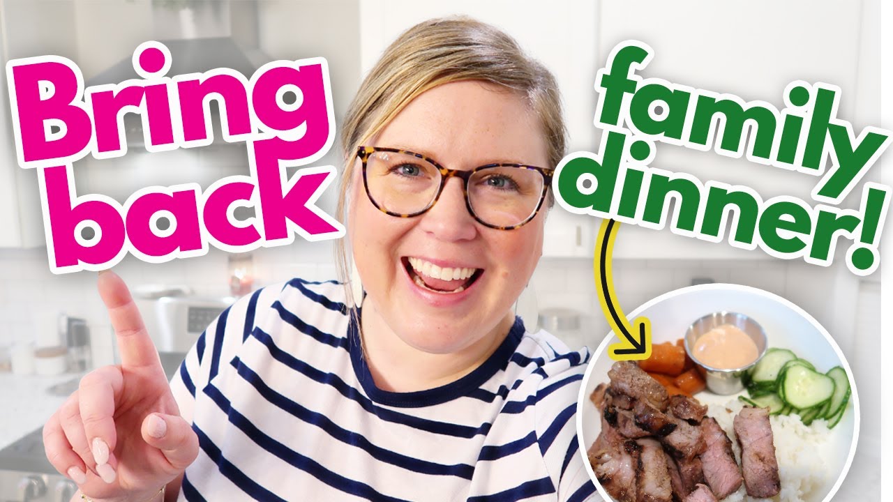 😯 Wanna know how to get dinner on the table every night? Watch this!