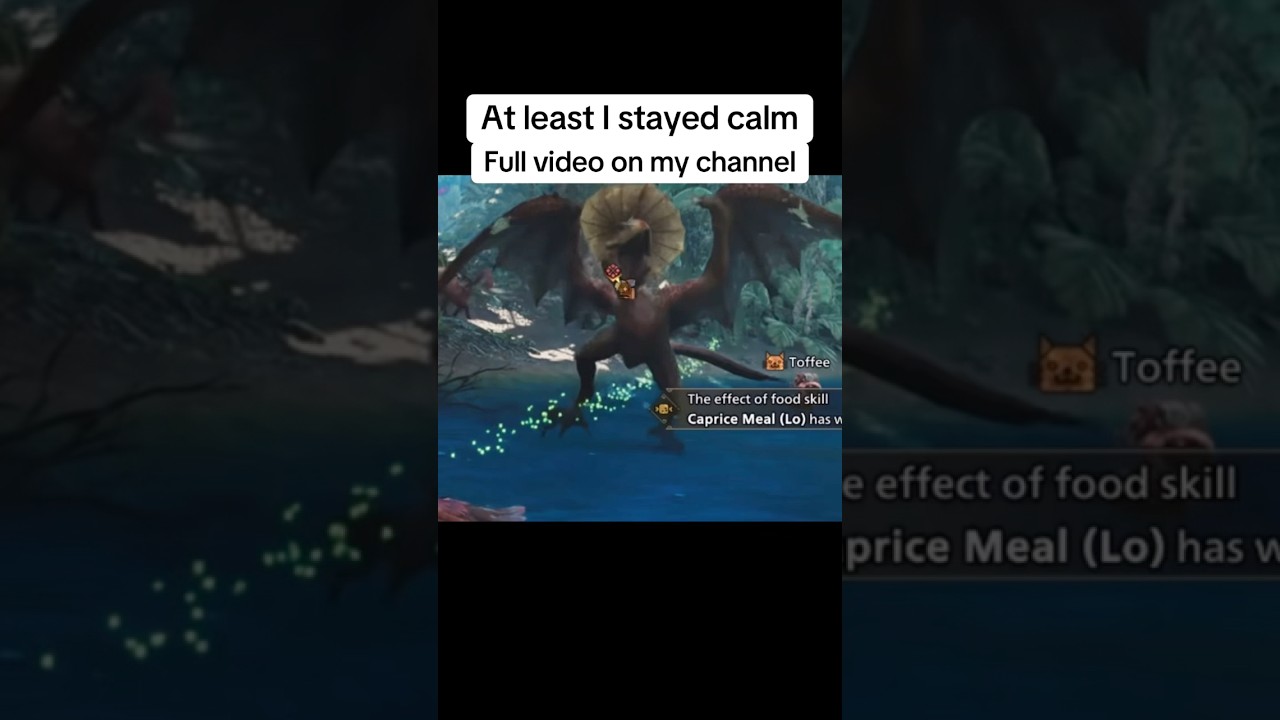 At least I stayed calm 