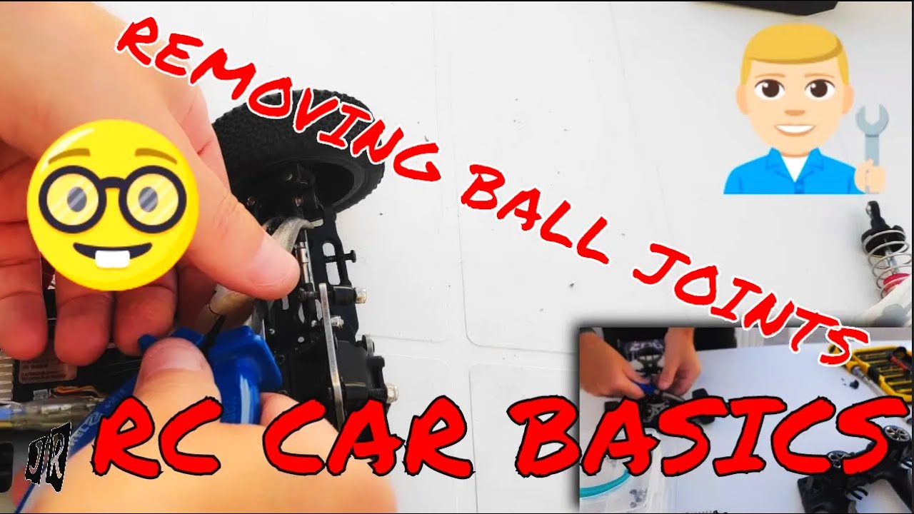 WLToys 144001 - RC CAR BASICS - Removing & attaching Ball Joints