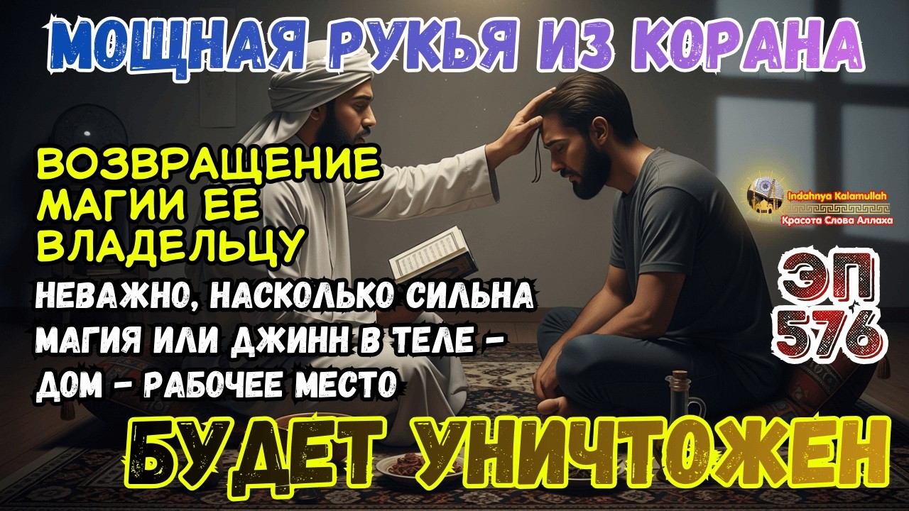 Мощная Рукья из Корана для Уничтожения Колдовства и Изгнания Джиннов | Эпизод 576